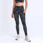 Size 4 - 12 Sweat Wicking Yoga Pants Stitching Pocket Stretchable Double Sided