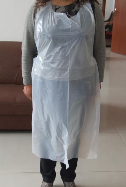 Plastic Polythene Disposable Medical Apron LDPE/HDPE Flat pack Aprons on roll