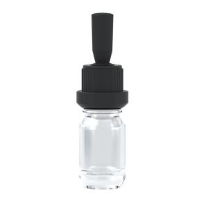 Wholesale 5ml Clear Aluminum Dropper Bottle Round Shaped from china suppliers