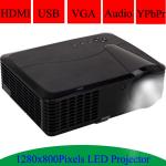 On Sale Digital HDMI Projector Built In TV Tuner Good Quality For Home Cinema