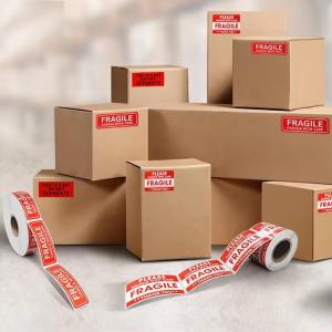 Wholesale Custom Color Paper Warning Label Waterproof Permanent Adhesive from china suppliers