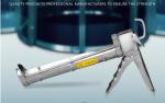 KM Rotary Heavy Duty Caulking Gun Stainless Steel Caulking Gun