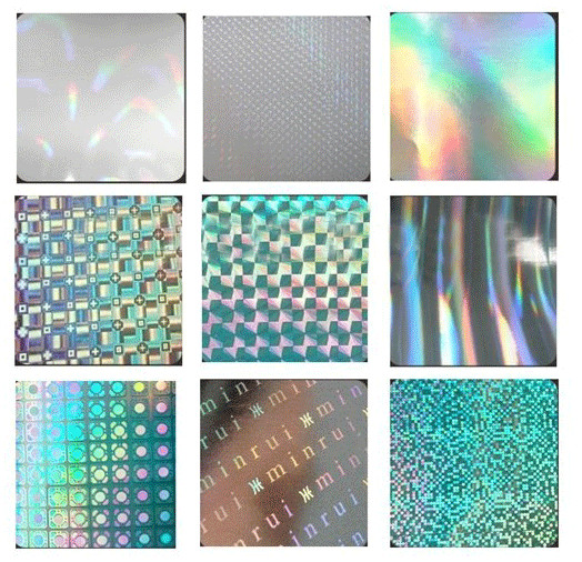 Tamper Evident Destructible Vinyl Laser Labels High Security With Custom Pattern