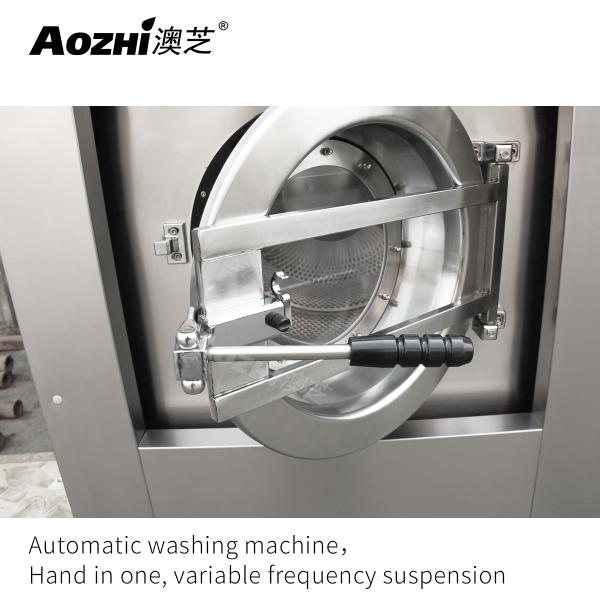 Smart Touch Panel Industrial Laundry Washer with Anti-Vibration Design Customized Washing Equipment Solutions