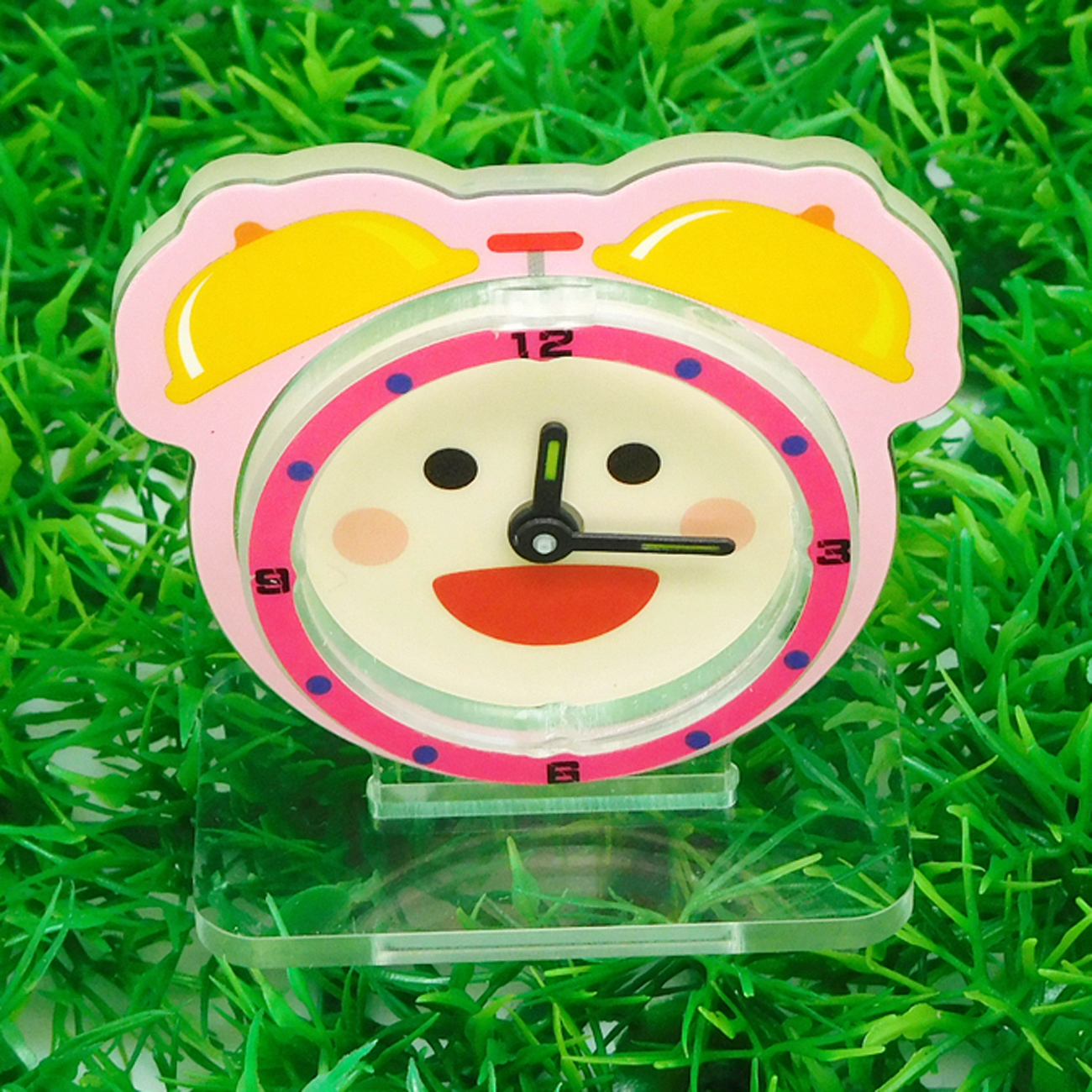 OEM ODM Cute Animated Cartoon Clock High Accuracy Desk Display Stand