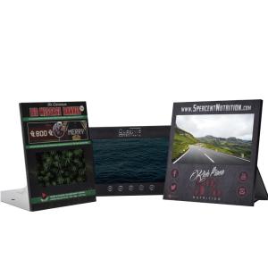 Wholesale custom logo print 10 inch promotional video player,advertising video pop display for product video advertising from china suppliers