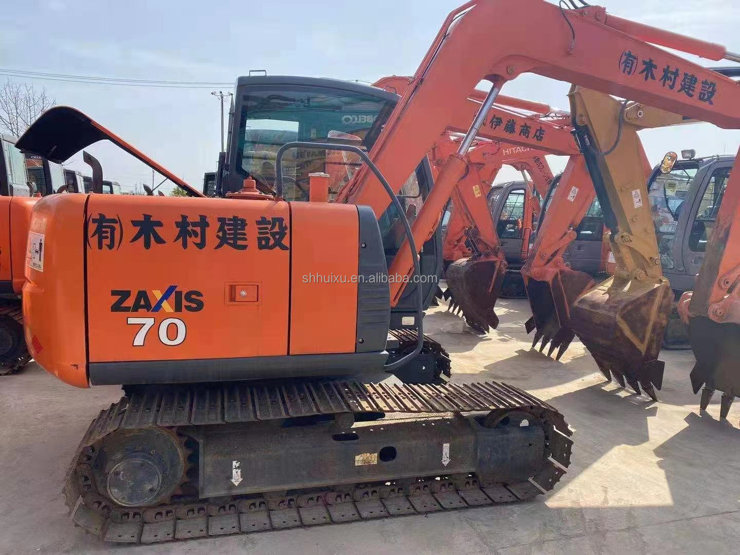 Hitachi hot sale Best selling used mini digger HITACHI ZX70 Japan origin Second hand hydraulic Crawler Excavator in good condition