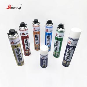 Wholesale Homey High Bonding Classic Spray Polyurethane Foam Clean Material Insulation Pu Foam from china suppliers