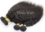 Fashionable Kinky Straight Peruvian Human Hair Weave for Black Women