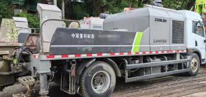 Wholesale 90m3/H Used Concrete Line Pump Truck Sany High Pressure ZLJ5140THBJE Second Hand from china suppliers
