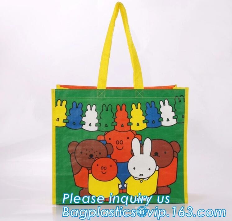 Promotional Cheap Polypropylene Die Cut Laminated TNT Tote PP Woven Shopping Bag,Europe Standard bopp Laminated China PP