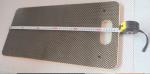 Water Resistant Black Anti Slip Rug Underlay 440g Scrub Board Washboard Anti