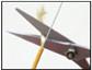 Fiber Optic Kevlar Cutter High Carbon Alloy Steel , Fiber Optic Cable Cutting