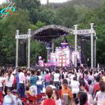 Square Aluminum Roof Truss System 400*400mm For Concert