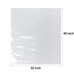 Recyclable Clear Cellophane Gift Basket Bags Moisture Proof For Fruit Shop