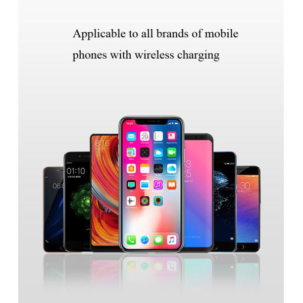 Auto Clamping Car Mount Wireless Charger For Android Mobile Phones
