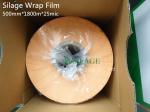 Orange film,Silage Wrap Film,500mm/25mic/1800m,Grass packing film,Agriculture