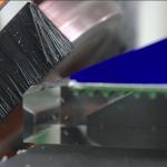 Fast Polishing Acrylic Side Polishing Machine 380V Voltage 6000-12000rpm Speed