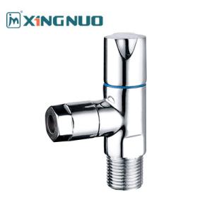 Wholesale Male Threaded Slow Open Cartridge Bathroom Brass Valve 3/4&quot;x1/2&quot; Sand Blast Nickel Plate from china suppliers