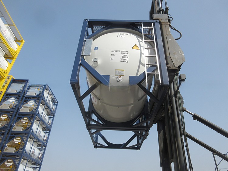 T11 10ft ISO Tank Container for Water or Fuel 316L Stainless Steel UN Portable 10CBM 10000L SPA-H Frame Material