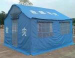 Outdoor 2x3M Disaster Relief Tent Blue Polyester Oxford Painted Steel Tube