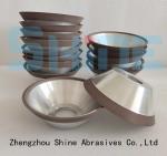 4'' Resin Bond Diamond Wheels 11V9 Cup Abrasive Diamond Wheels