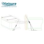 Professional Cover Butler Spa Cover Lifter Full Length Middle Crossbar