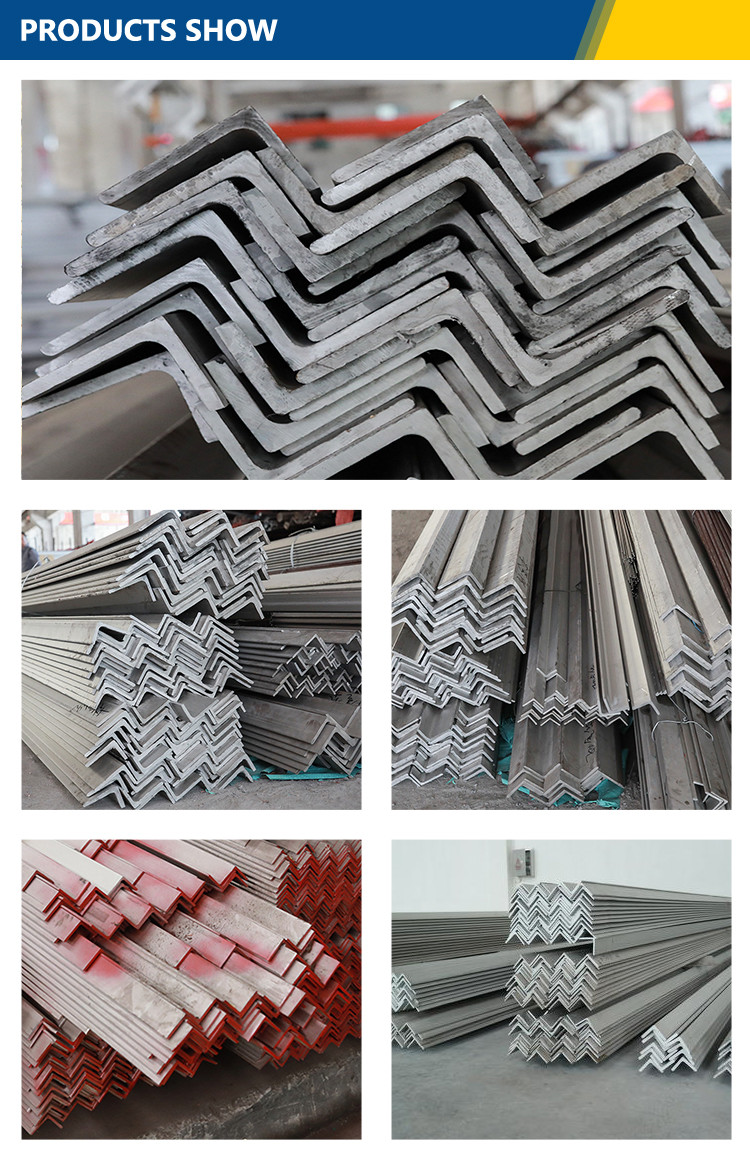 16 Gauge Stainless Steel Angle Profile 430 Grade Long Cold Rolled Mirror HL