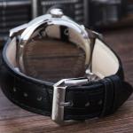 OEM 3ATM Miyota 2115 Quartz Wrist Watch With Leather Strap