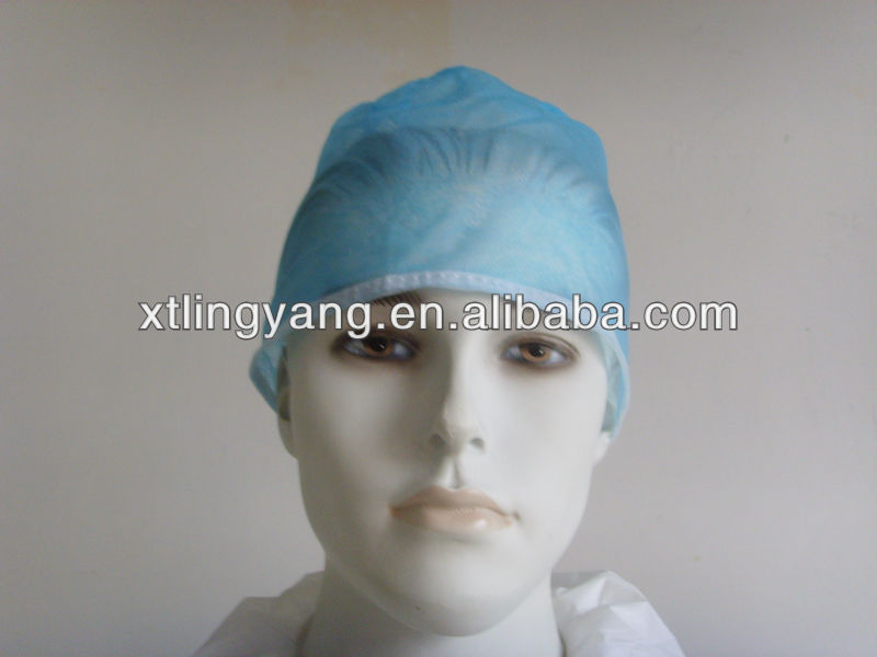 Disposable non woven surgical doctor cap