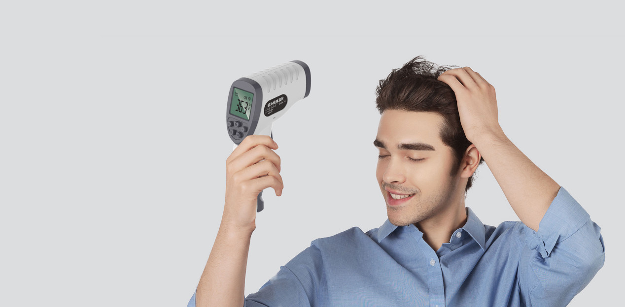 Digital Laser Non Contact Infrared Thermometer Forehead Thermometer Gun