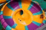 Anti - UV Fiberglass Super Bowl Water Slide / Water Park Slides Fade Resistant