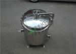 SS Cartridge Filter Housing / Pharmaceutical Industrial Water Filter Housing