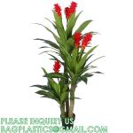 Artificial Golden Dieffenbachia Plant 43 Inch Tall Fake Tropical Lifelike Tree