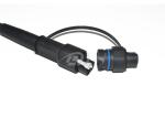 Fiber Optic Cable Assembly , Mini SC optic connector Waterproof Fiber Optic