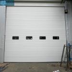 0.35mm Galvanized Steel 440mm Panel Industrial Overhead Door