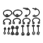 Surgical Steel Nose Rings Body Piercing For Women Punk Earring Stud Hoops Nariz