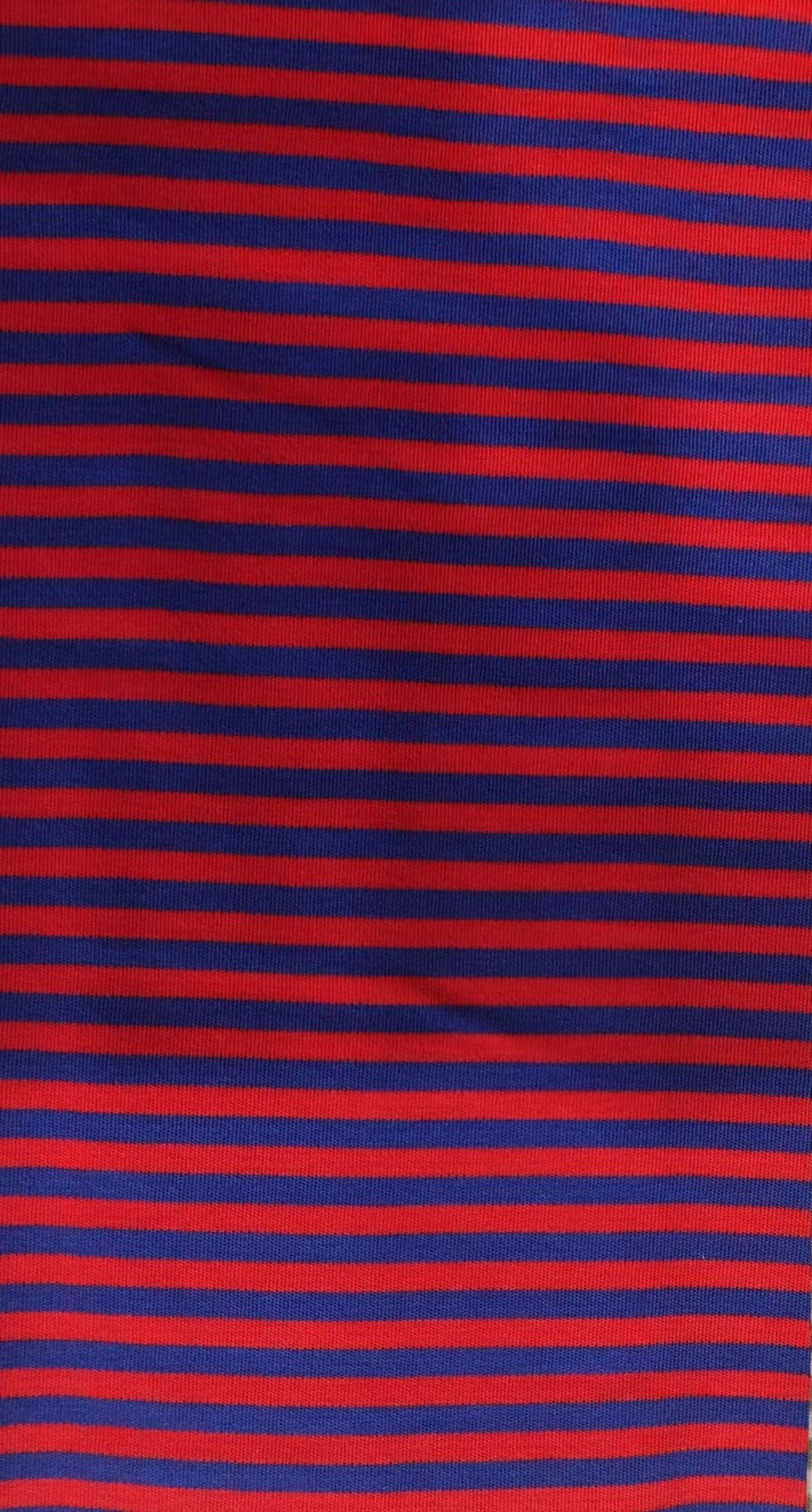 Natural And Skin-Friendly， Fashionable Striped Knit Fabric For Casual Wear