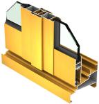 Superhouse Double Glass Aluminium Door Frame Profile Sound Insulation