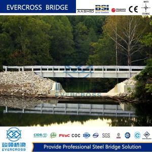 Wholesale OEM Steel Plate Girder Bridge 42m Steel Suspension Bridge Simple Structure from china suppliers