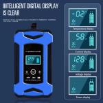 90% Charging Efficiency FCP Function 12V 6A Car and Motorcycle Battery Charger