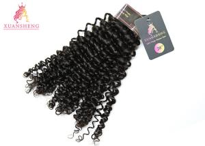 Wholesale Grade 10A Deep Curly Brazilian Human Hair Length 30&quot; No Chemical from china suppliers