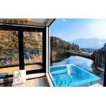 Steel Sentry Box Prefabricated Container House 2 Story Villa Light Weight Steel