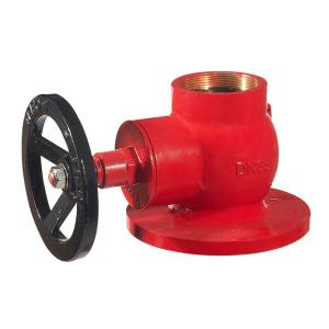 Wholesale hot sale globle hydrant valve 2.5&quot; brass in red painting from china suppliers