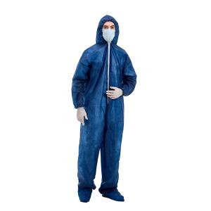 Wholesale SMS Medical Protective Clothing , Disposable Work Coveralls silicon free from china suppliers