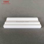 White Waterproof PVC Trim Moulding Decoration Interior Doors For Room