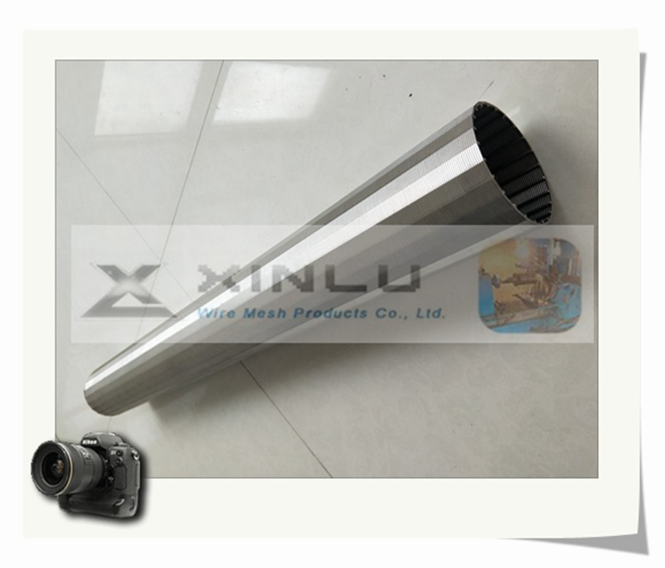 95mm Wedge Wire Pipe Anti Corrosion Motor Filter Johnson Screen Pipe