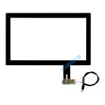 18.5 Inch USB Surface Capacitive Touch Panel Cover OD 456.95mm*277.45mm
