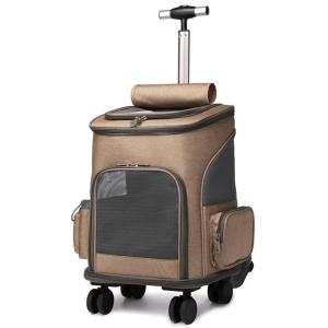 Wholesale Fashion Outdoor Waterproof Travel Pet Carrier Bag Sustainable Pet Travel Trolley from china suppliers