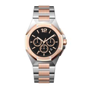 Wholesale Rose Gold Quartz Battery Wristwatches 10Bar Waterproof JS25 Movt from china suppliers